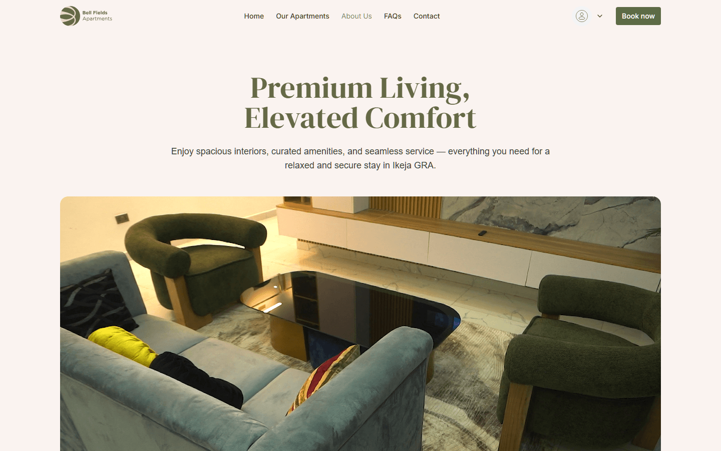 Bell Fields Apartments homepage